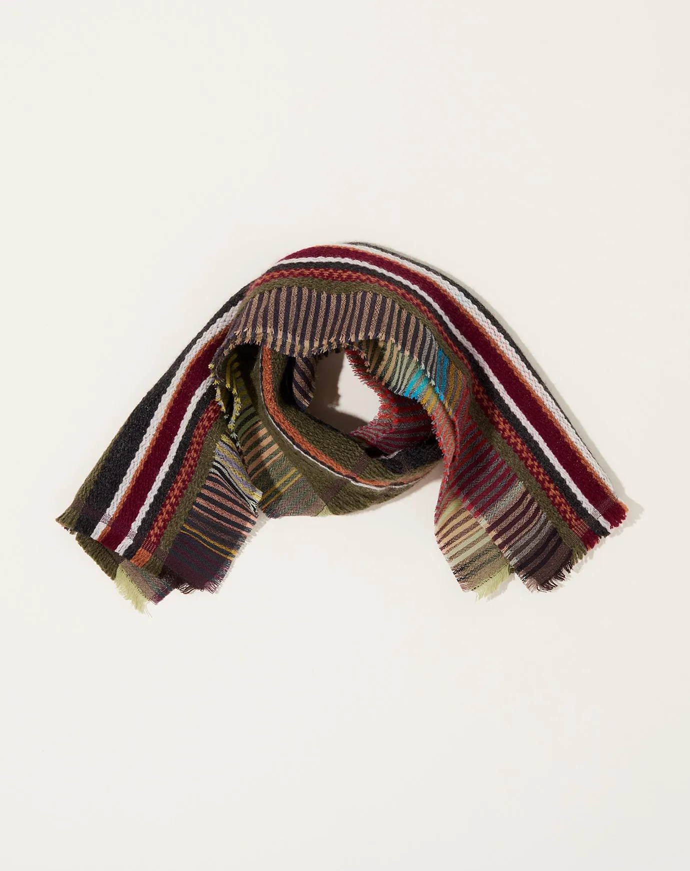 Delphine Tippet Scarf in Olive