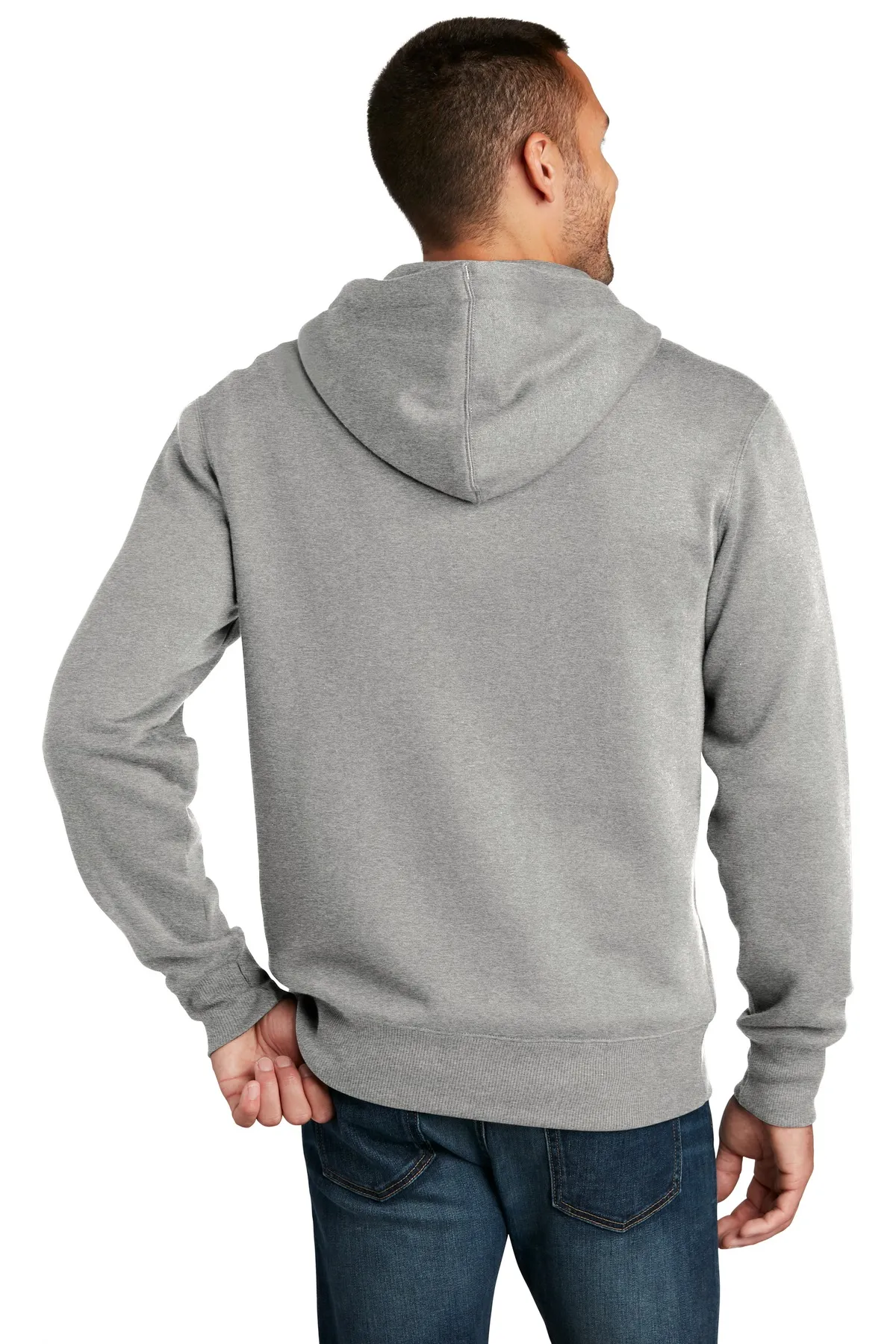 District Clothing DT1103 District    Perfect Weight    Fleece Full-Zip Hoodie SKU: DT1103