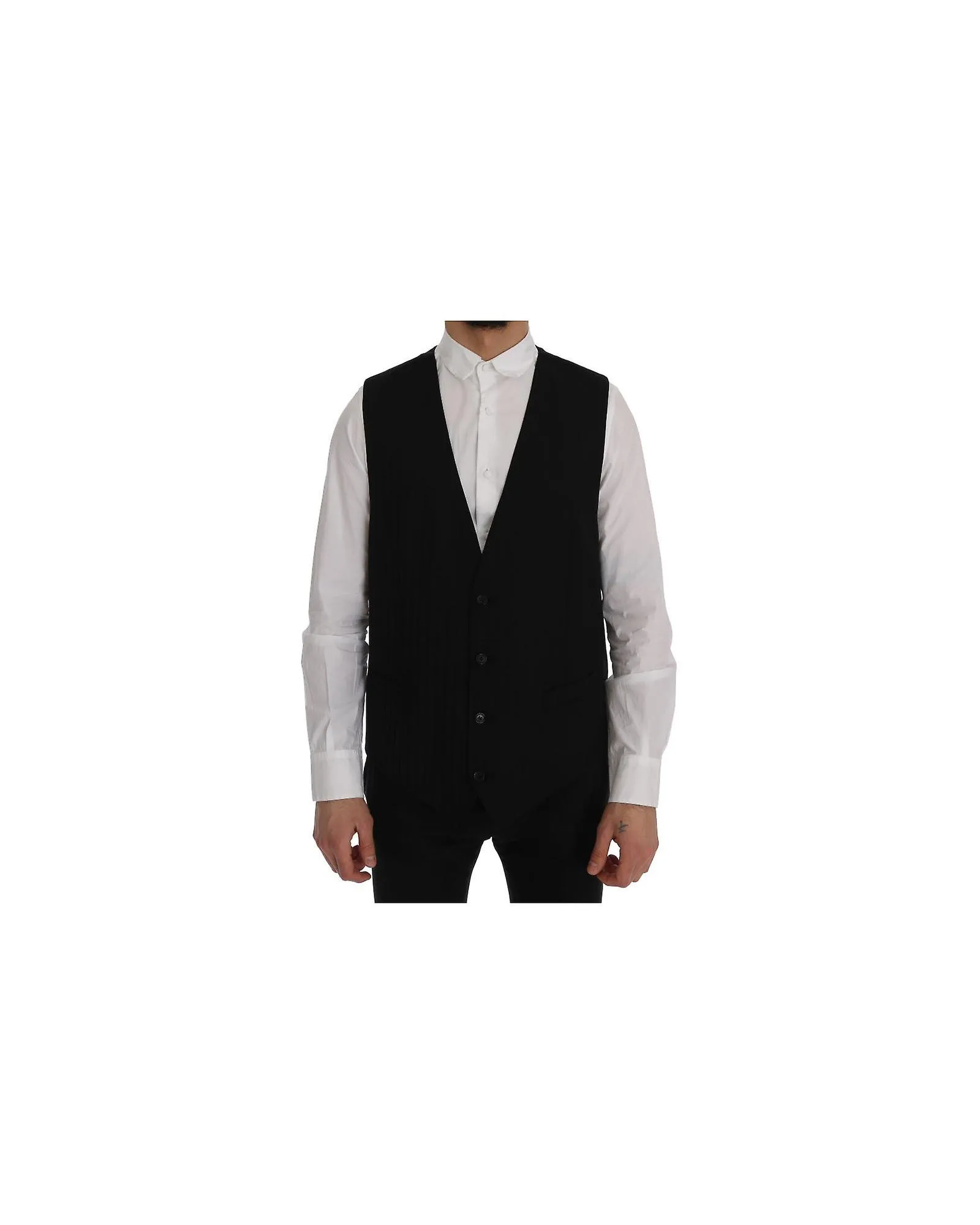 Dolce & Gabbana Wool Stretch Vest