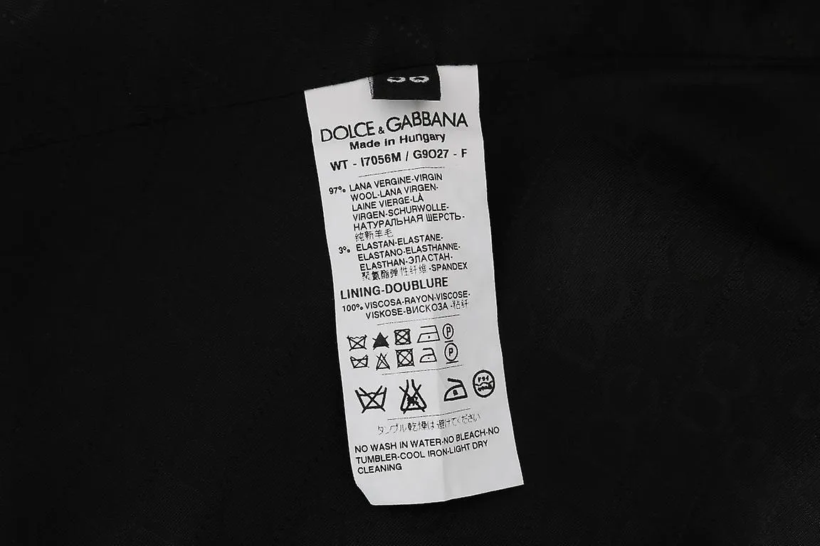 Dolce & Gabbana Wool Stretch Vest