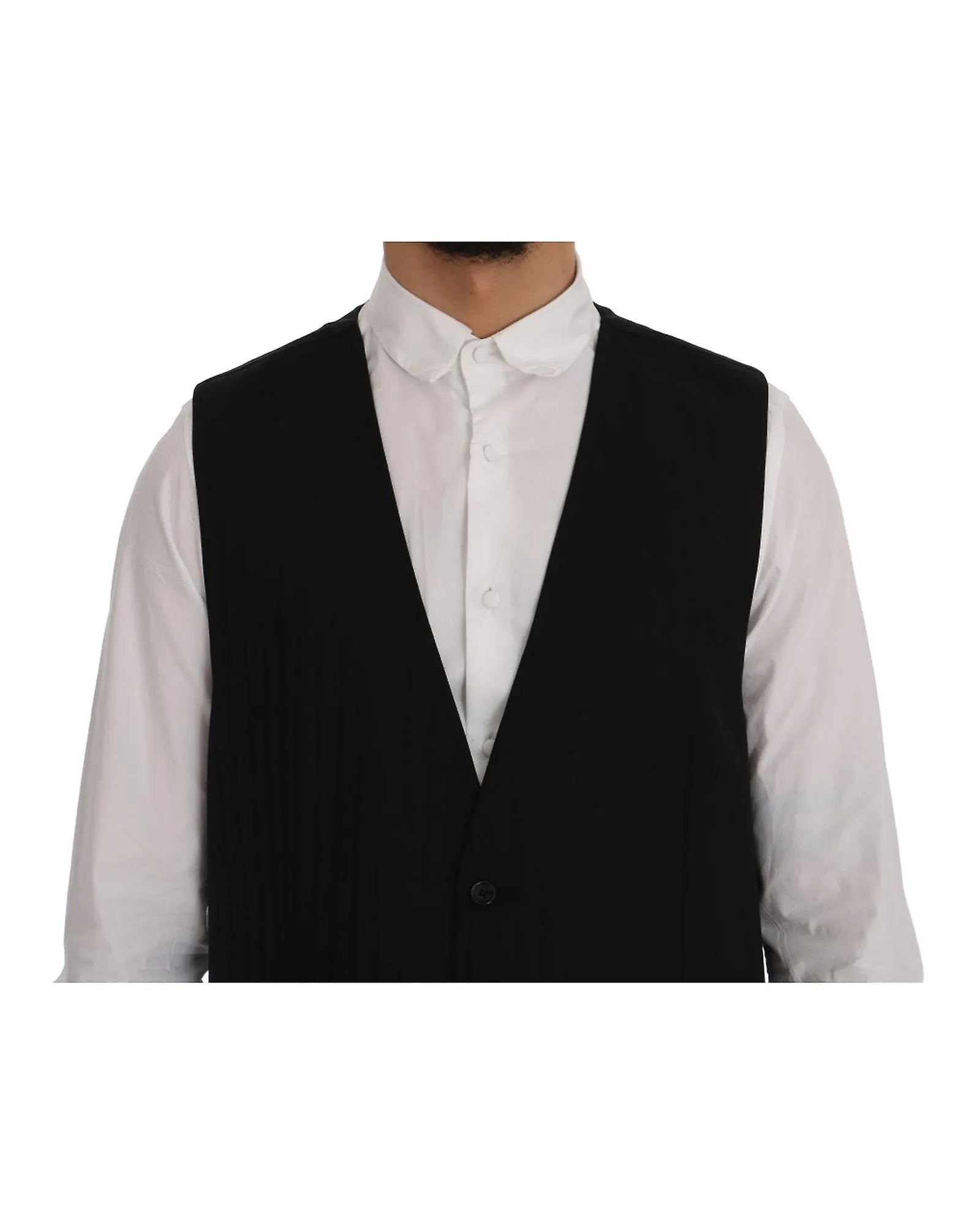 Dolce & Gabbana Wool Stretch Vest