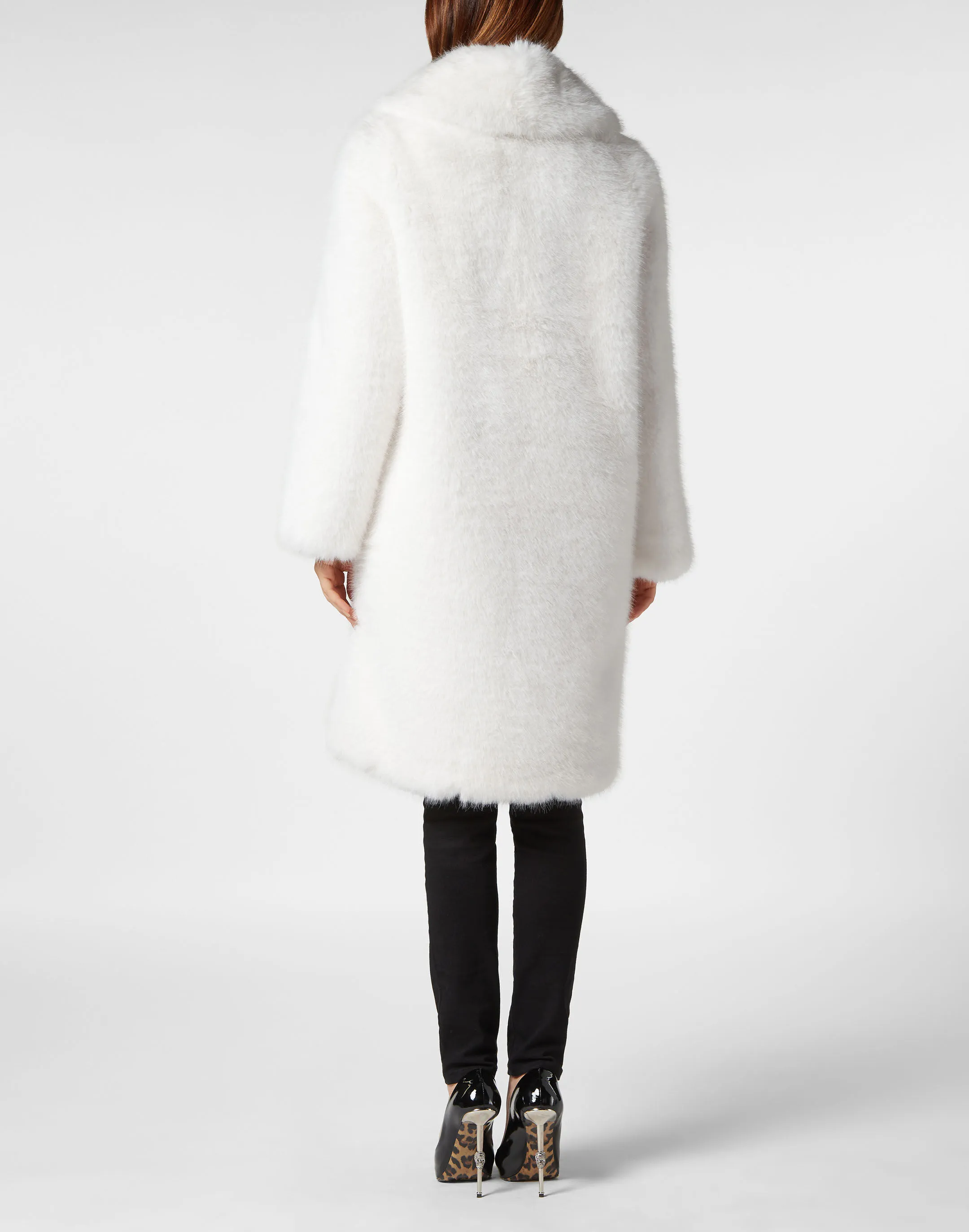 Eco Fur Maxi Coat