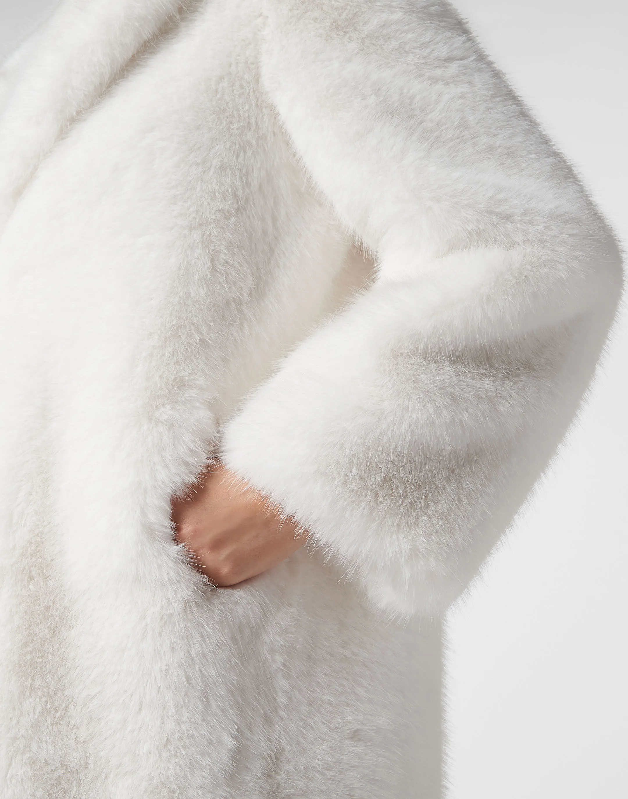 Eco Fur Maxi Coat