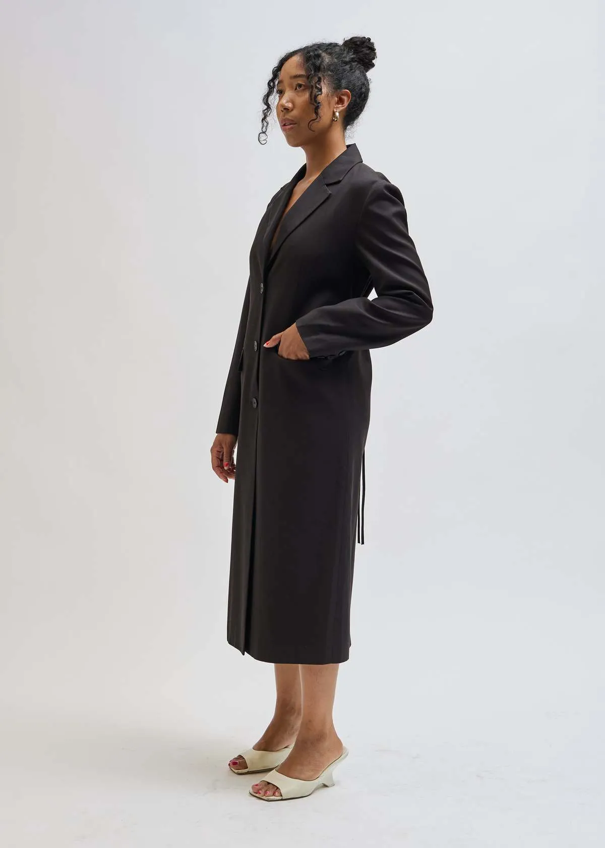 Ezra Coat - Black