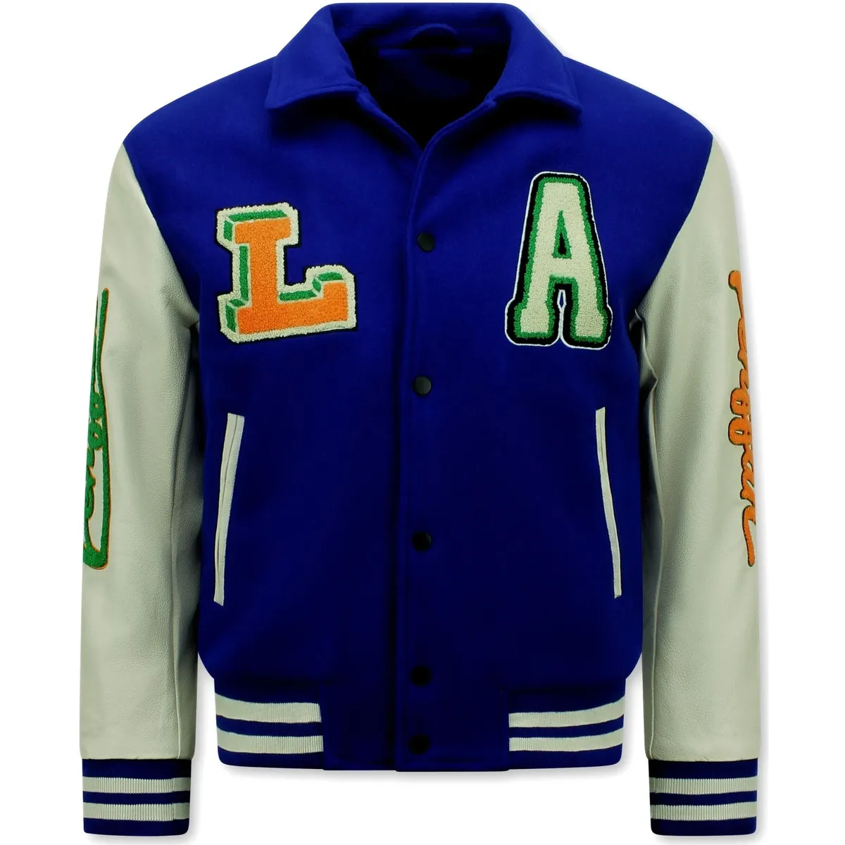 Geborduurde Retro College Jackets