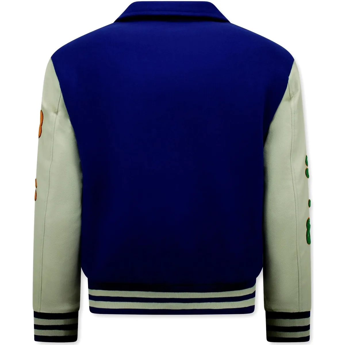 Geborduurde Retro College Jackets