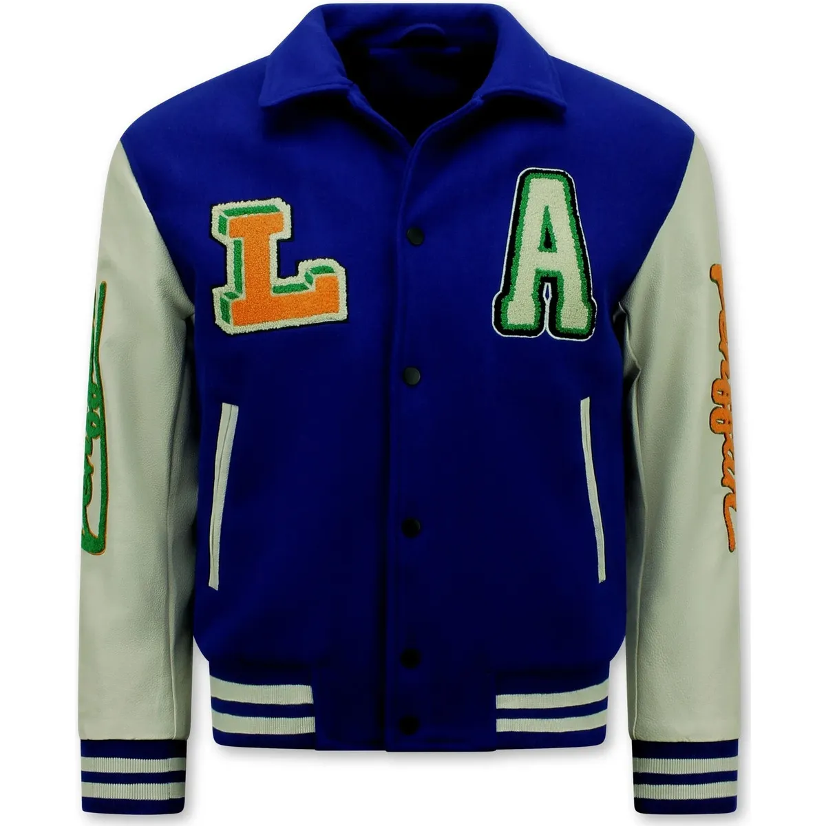 Geborduurde Retro College Jackets