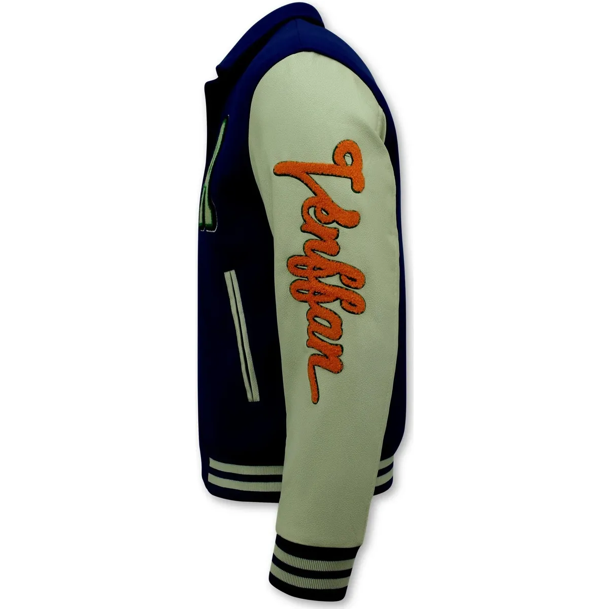 Geborduurde Retro College Jackets