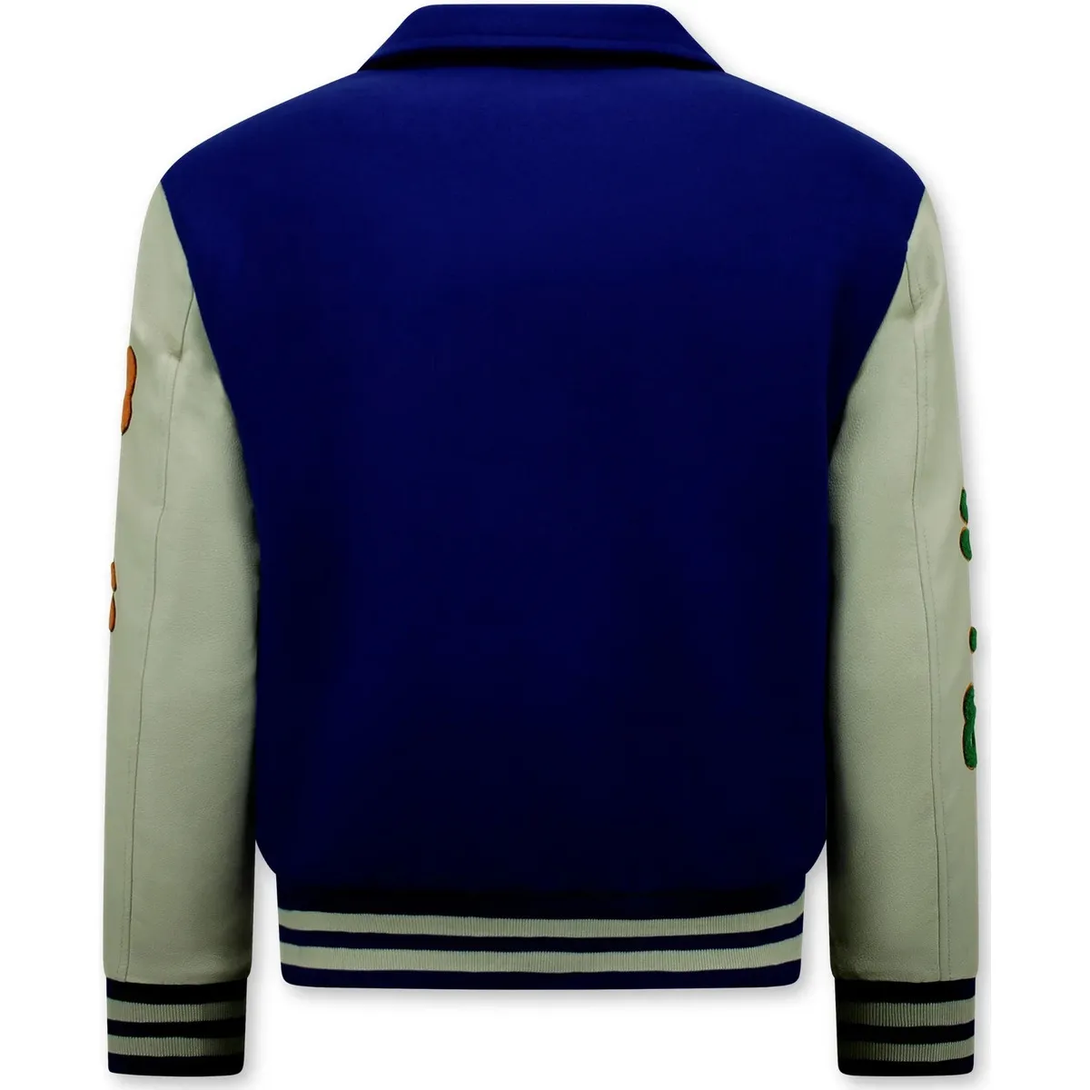 Geborduurde Retro College Jackets