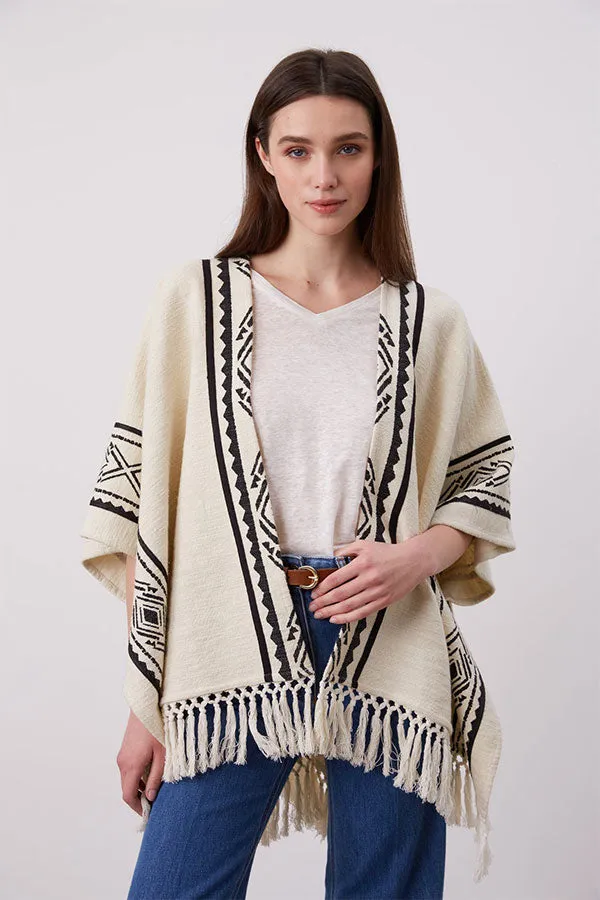 Gerard Darel & PabloEVIE COTTON PONCHO JACKET