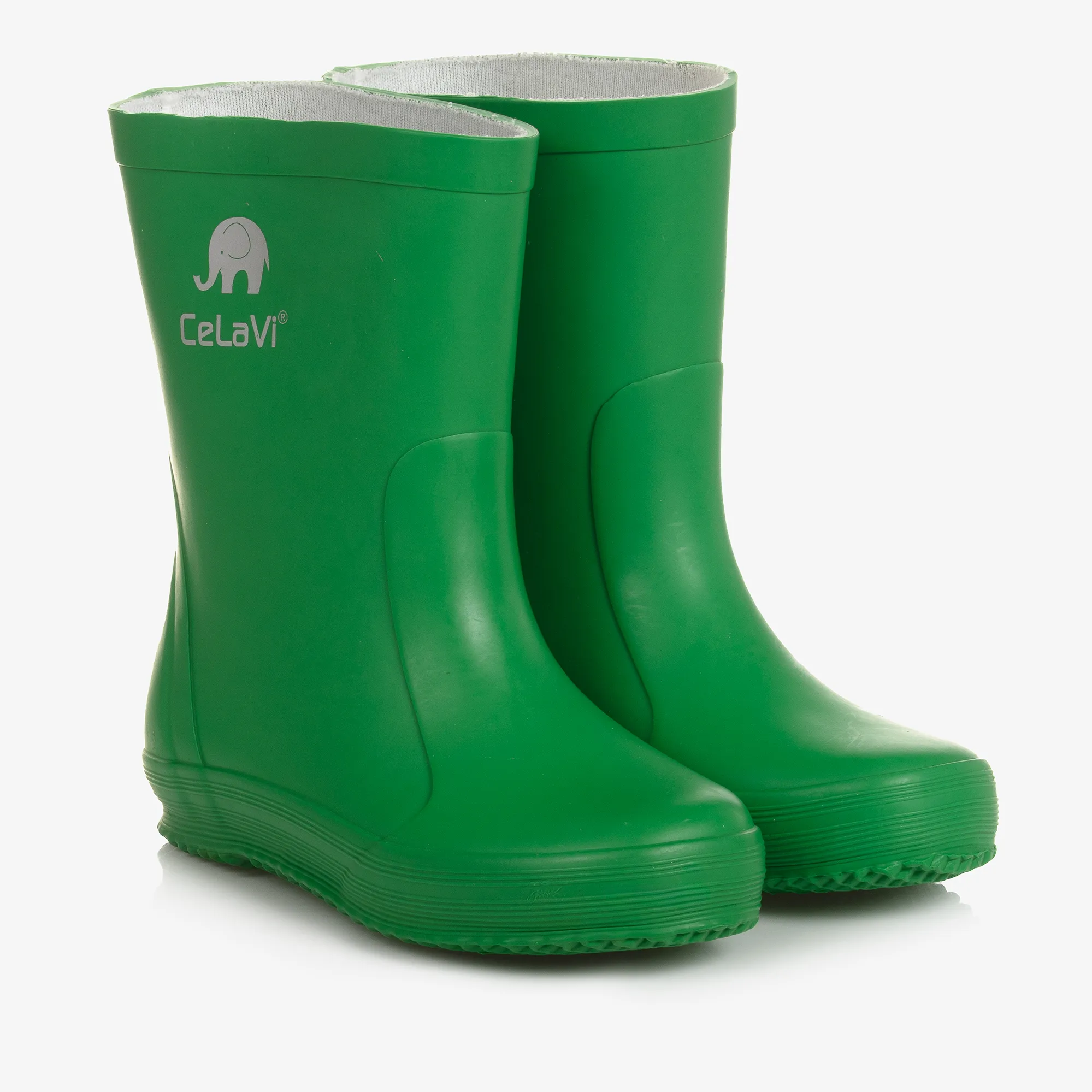 Green Rubber Rain Boots