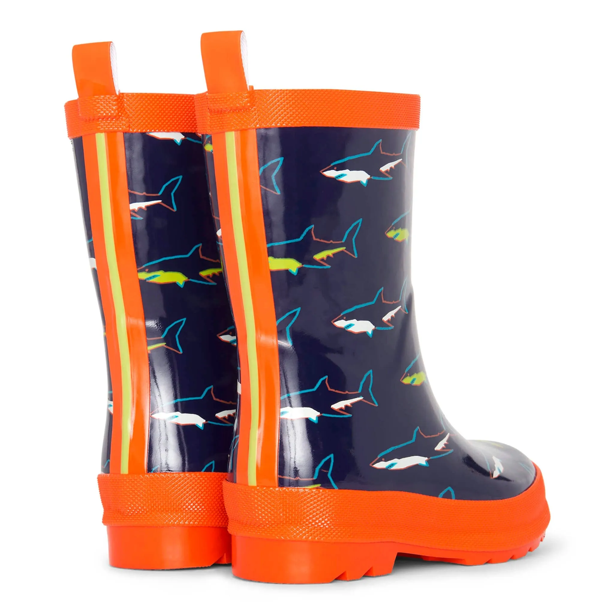 Hatley Sharks Rain Boots Sizes 5-2  - Clement