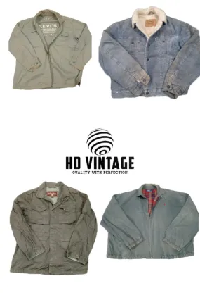 HD393 Mix Vintage Jackets - 7 pcs