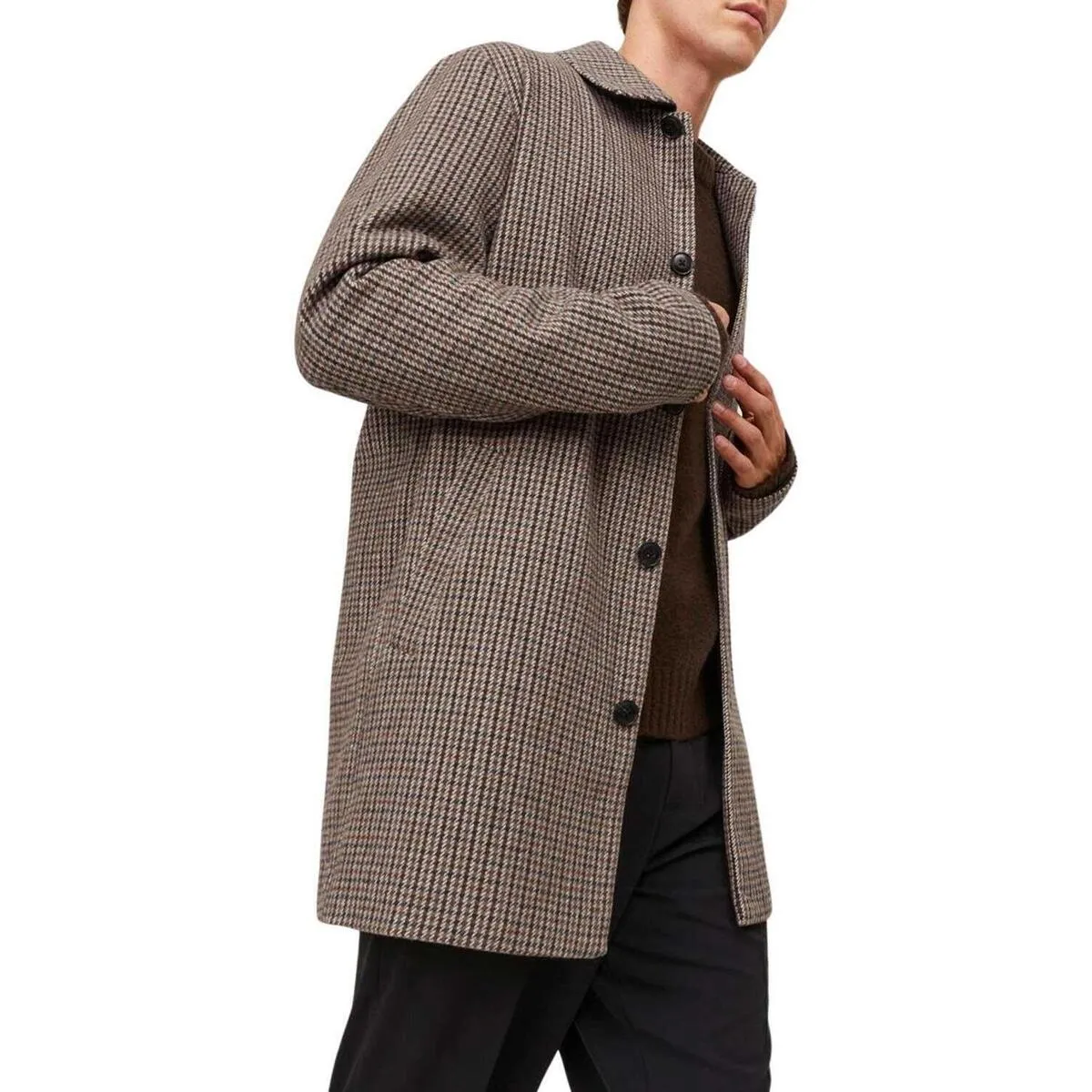 JJZAC WOOL MAC COAT