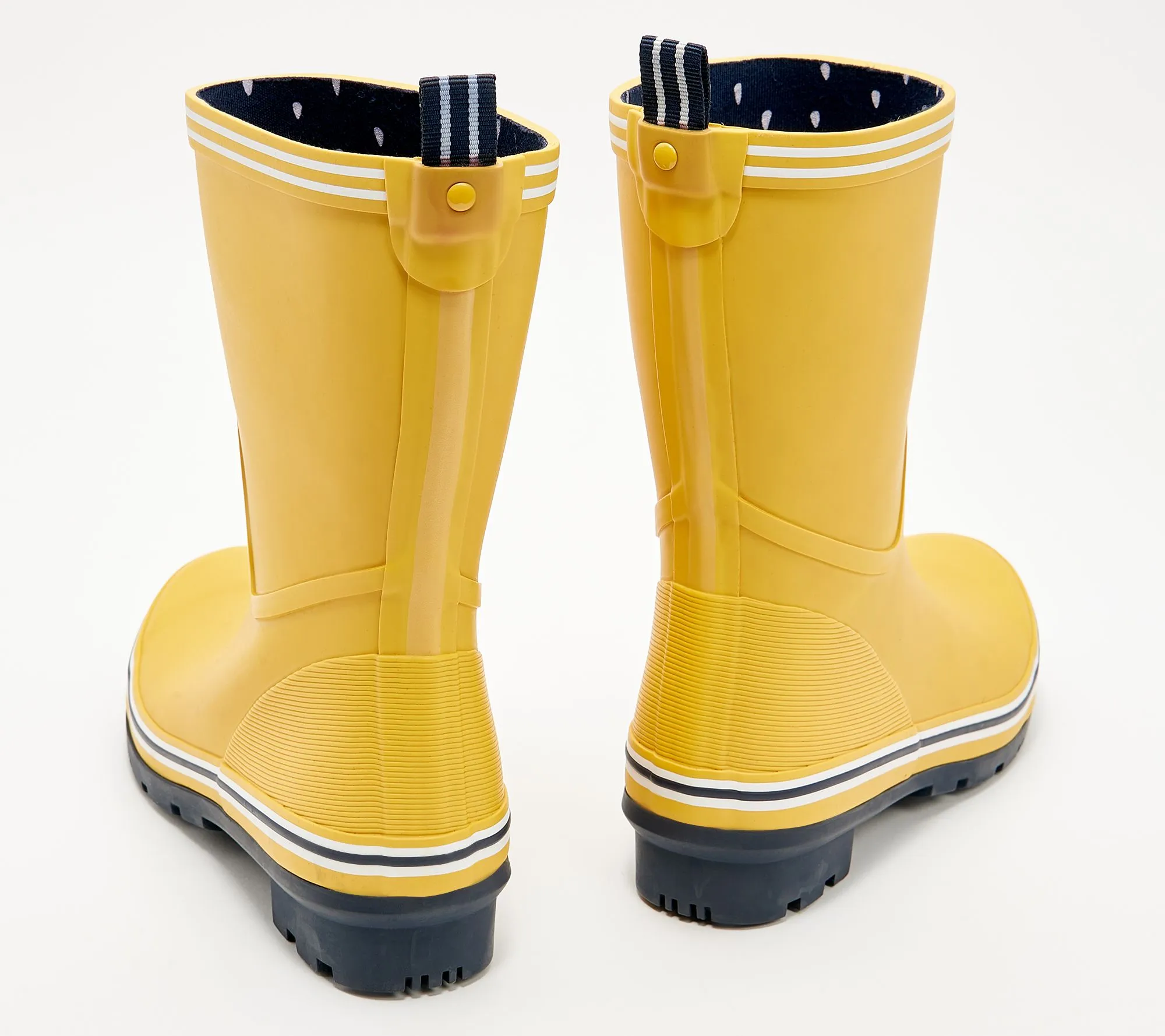 Joules Waterproof Mid Rain Boots - Coastal