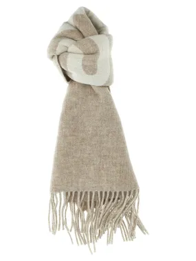 L Scarves, Foulards Beige