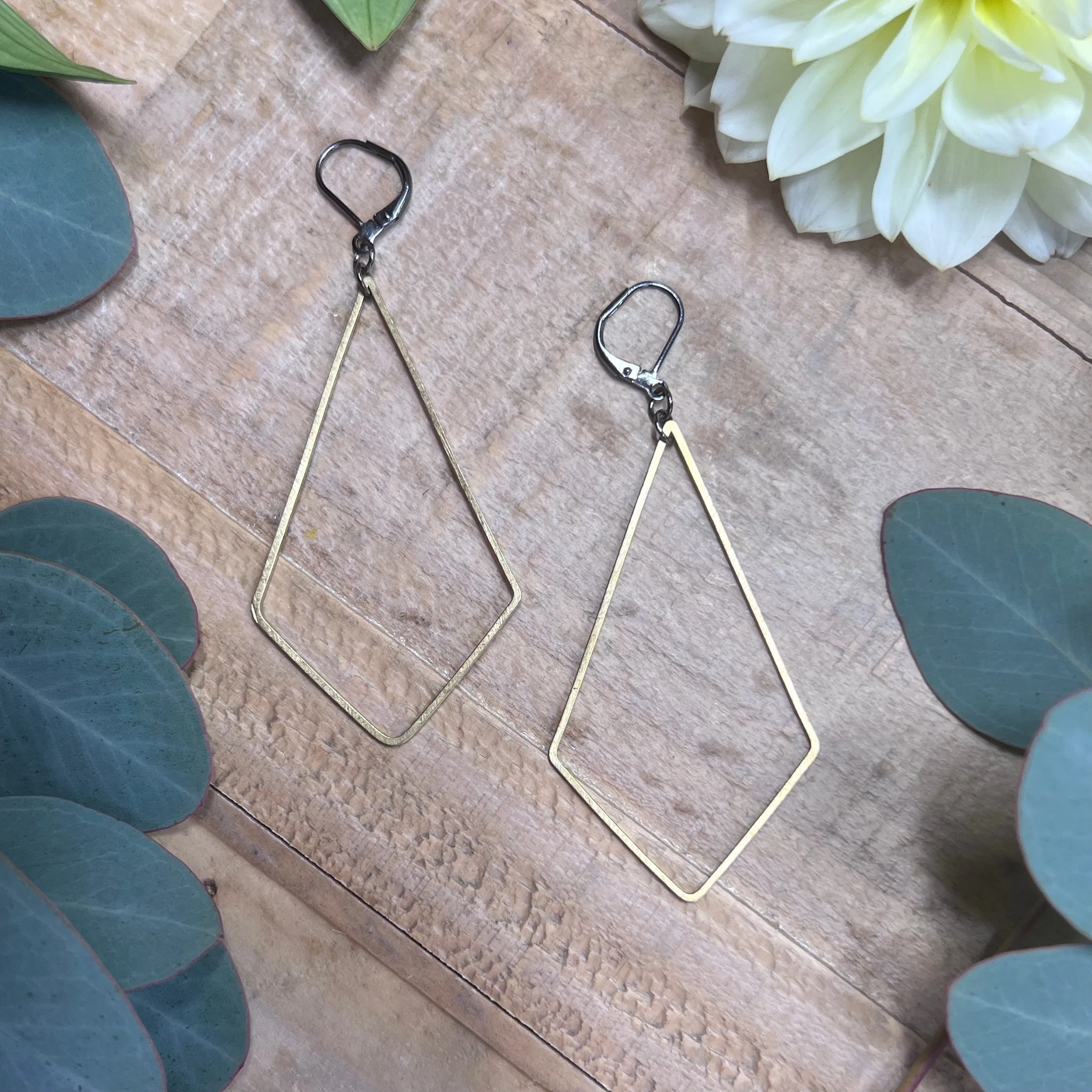 Lana Earrings - Diamond