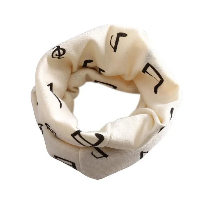 LandFox  Fashion Design  Boys Girls Collar Baby Scarf Popular Cotton O Ring Neck Scarves SM6