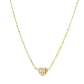 Loving Heart Diamond Necklace