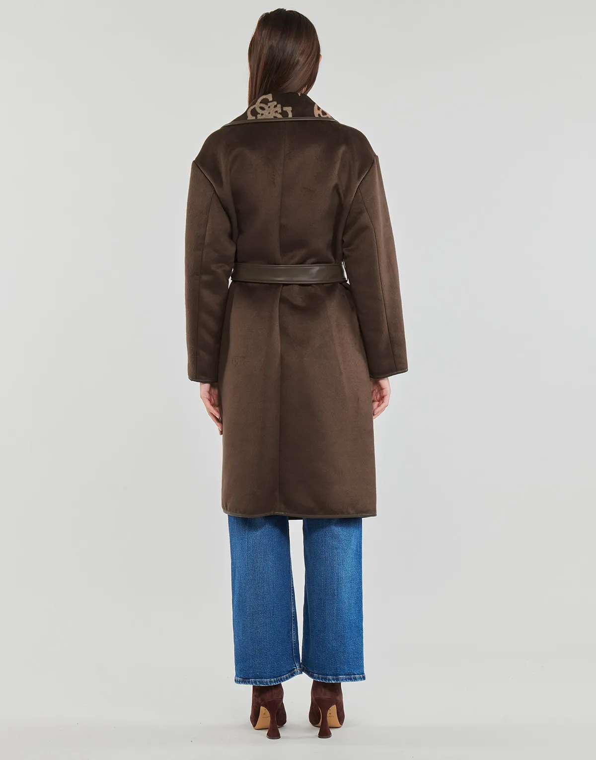 LUDOVICA LOGO WRAP COAT