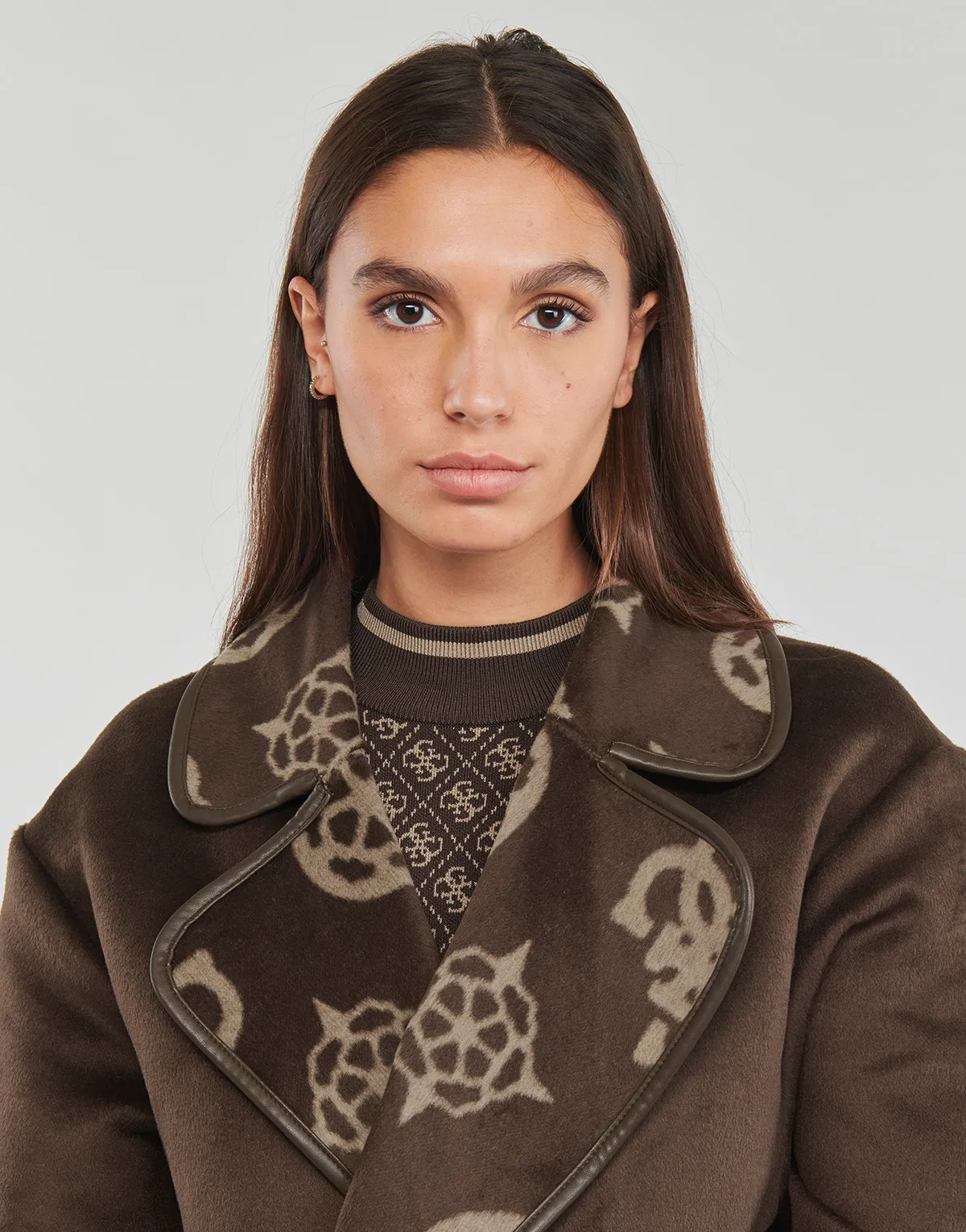 LUDOVICA LOGO WRAP COAT