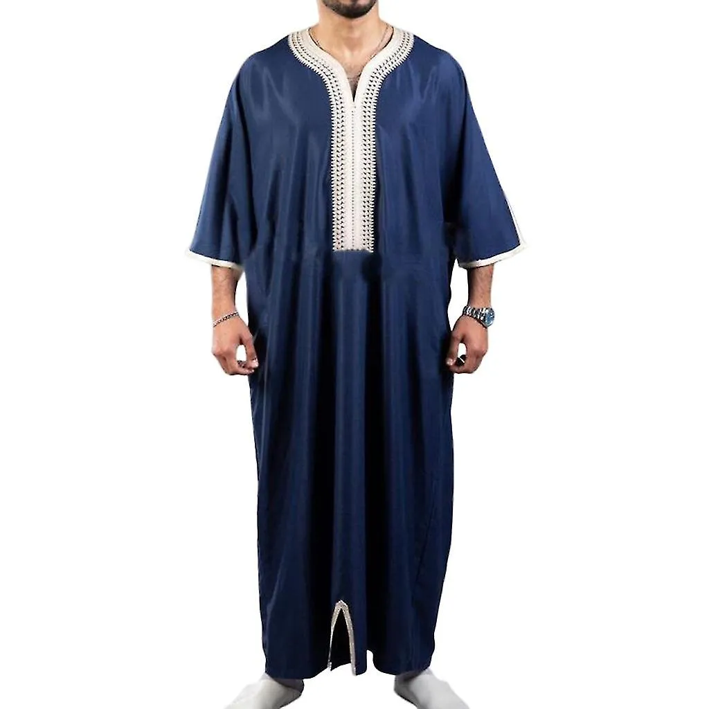 Men Muslim Robe Saudi Arab Thobe Jubba Middle East Jubba Thobe Muslim Clothing-