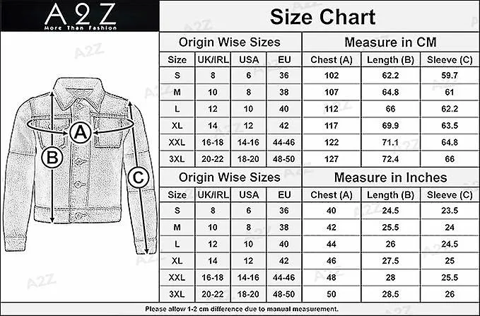 Mens Jacket Fashion Denim Jacket Jeans Long Sleeves Coat For Mens