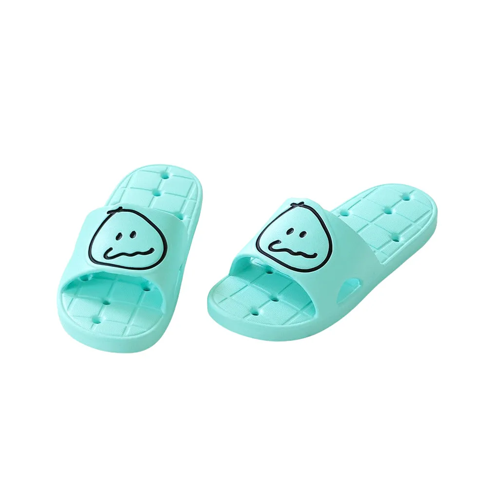 MonagustA Bathroom Slippers - Soft Non-slip Sandals with Water Holes, Perfect Couple Gift! Comfortable and Lightweight EVA Cushi