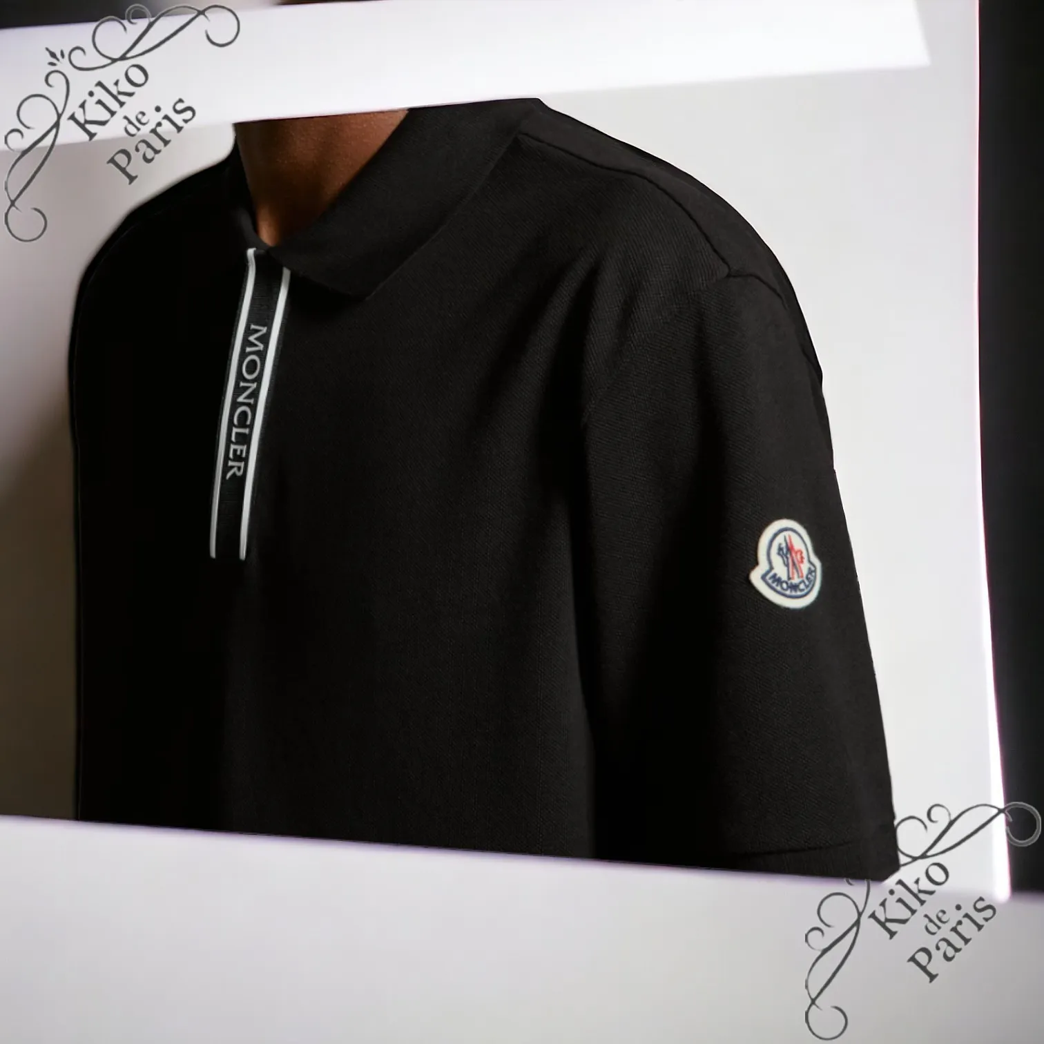 MONCLER  |Logo Motif Polo Shirt