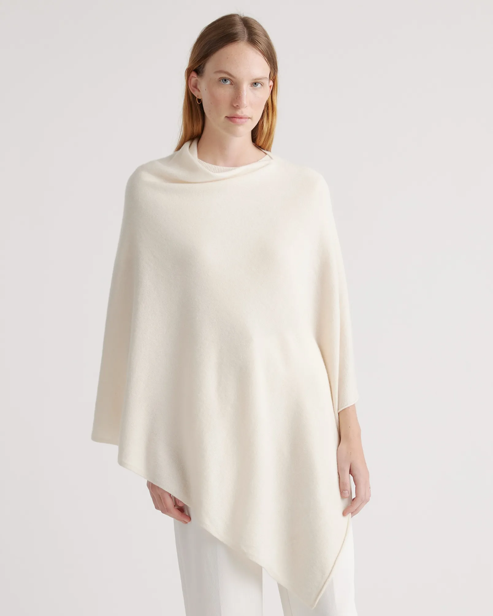 Mongolian Cashmere Poncho 