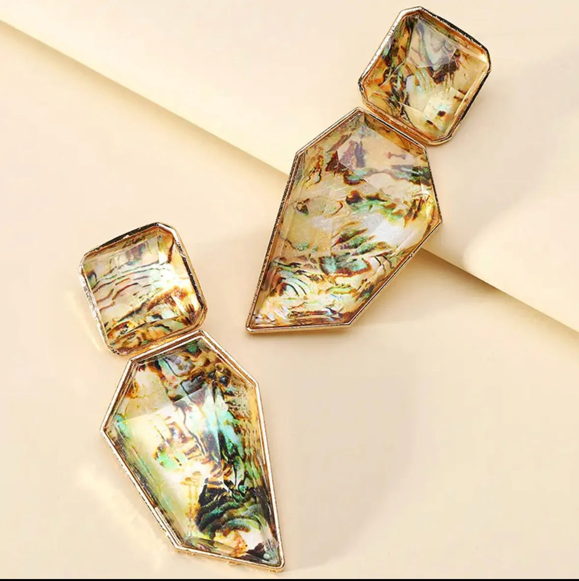 Multi Diamond Earrings