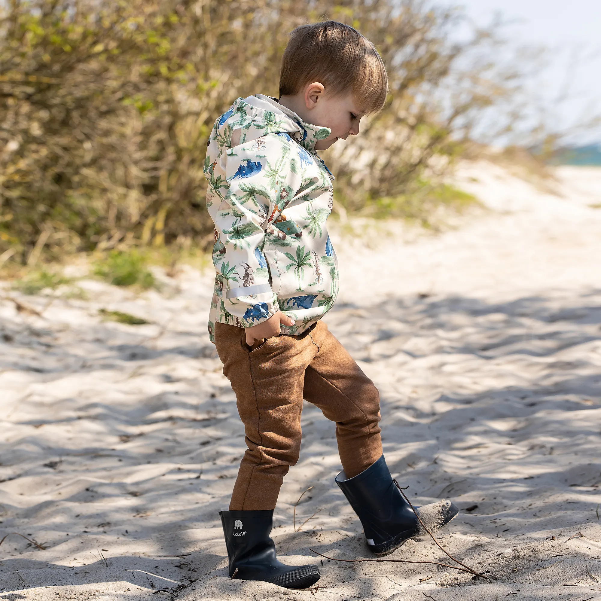 Navy Blue Rain Boots