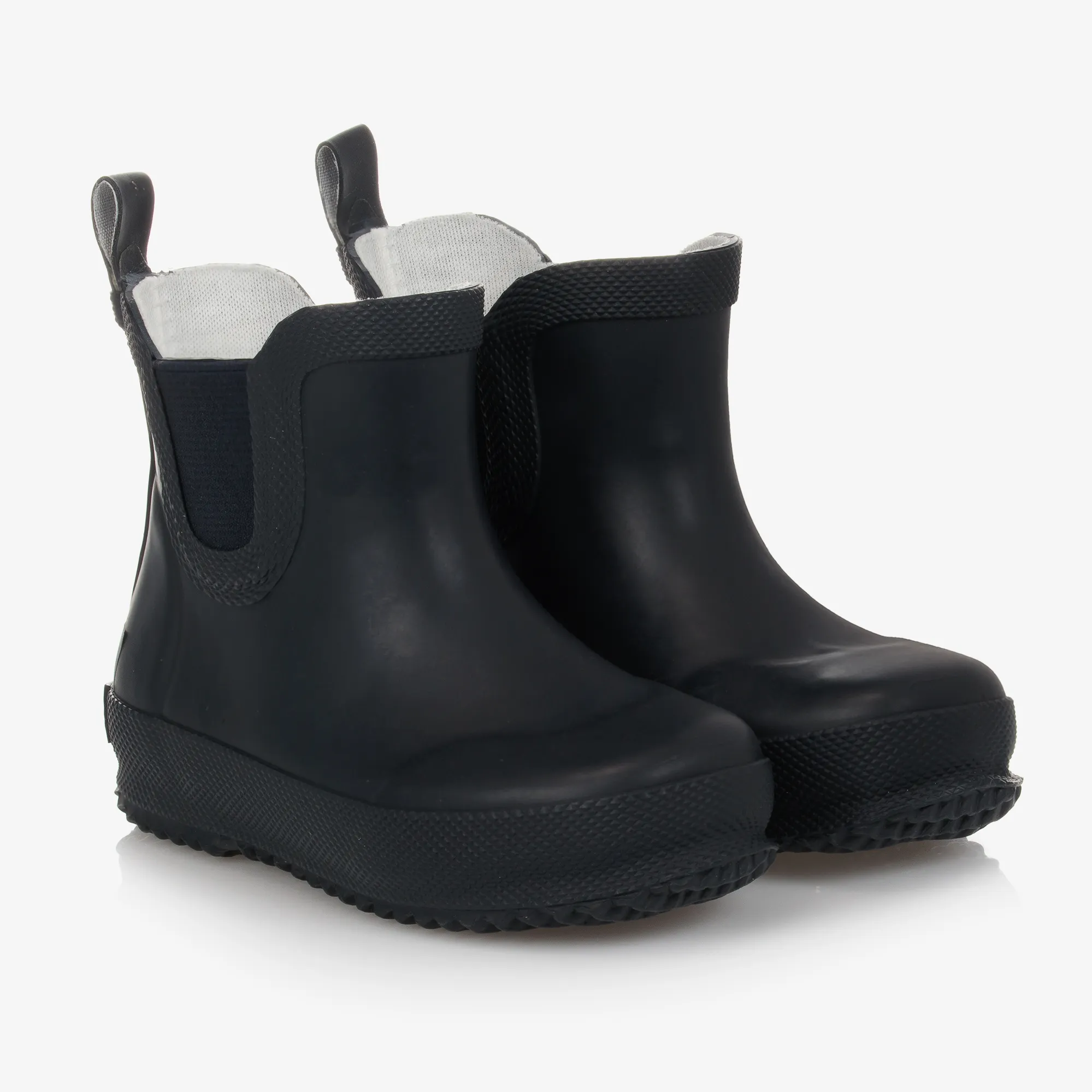 Navy Blue Short Rain Boots