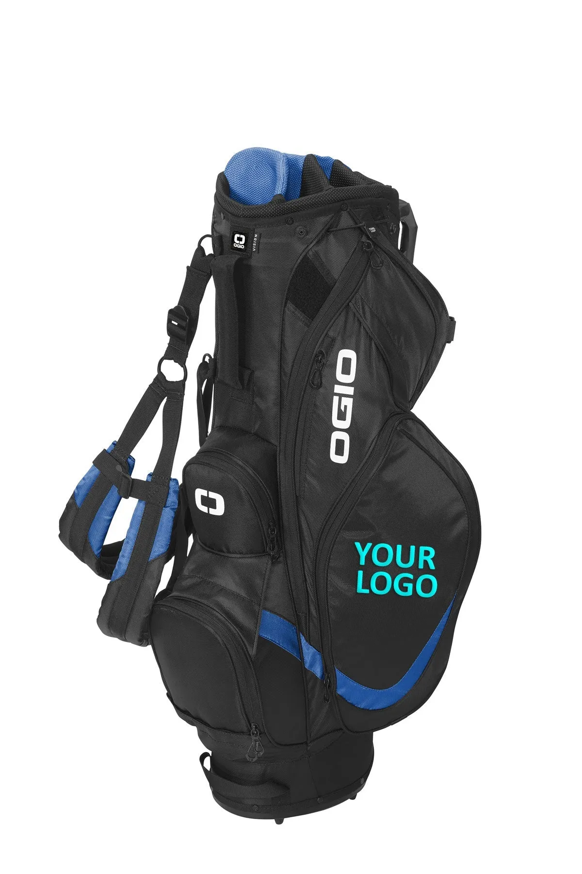 OGIO Vision 20 Custom Golf Bags, Black/ Royal