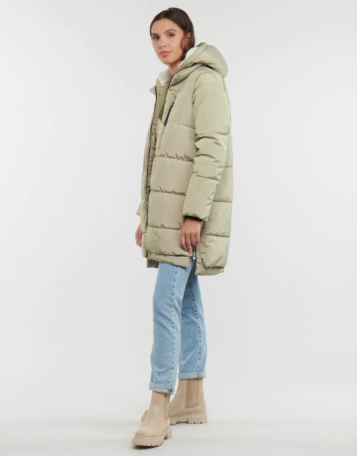 ONLNEWNORA LONG PUFFER COAT CC OTW