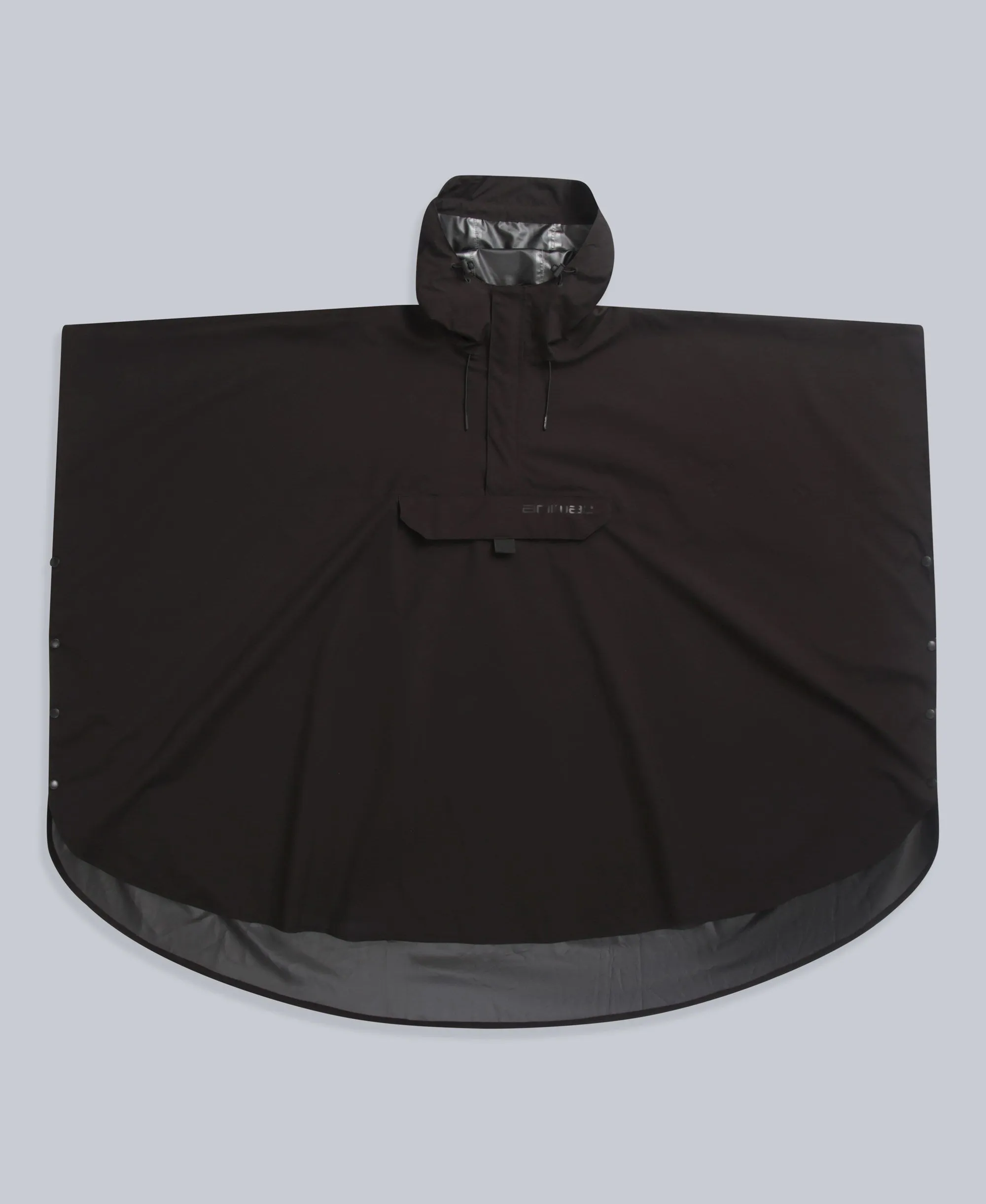 Pace Womens Waterproof Poncho - Black