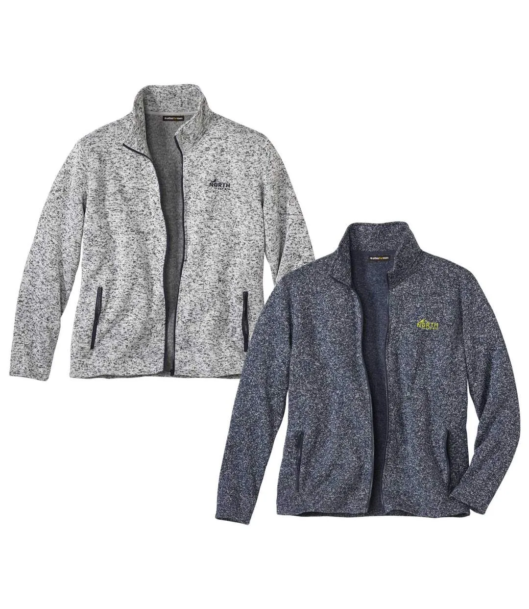 Pack of 2 Men's Zip-Up Jackets