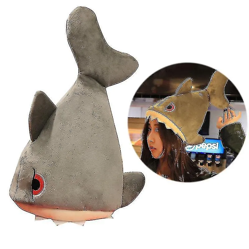 Plush Shark Hat Funny Shark Cap Stuffed Animal Costume Cap Children Gifts