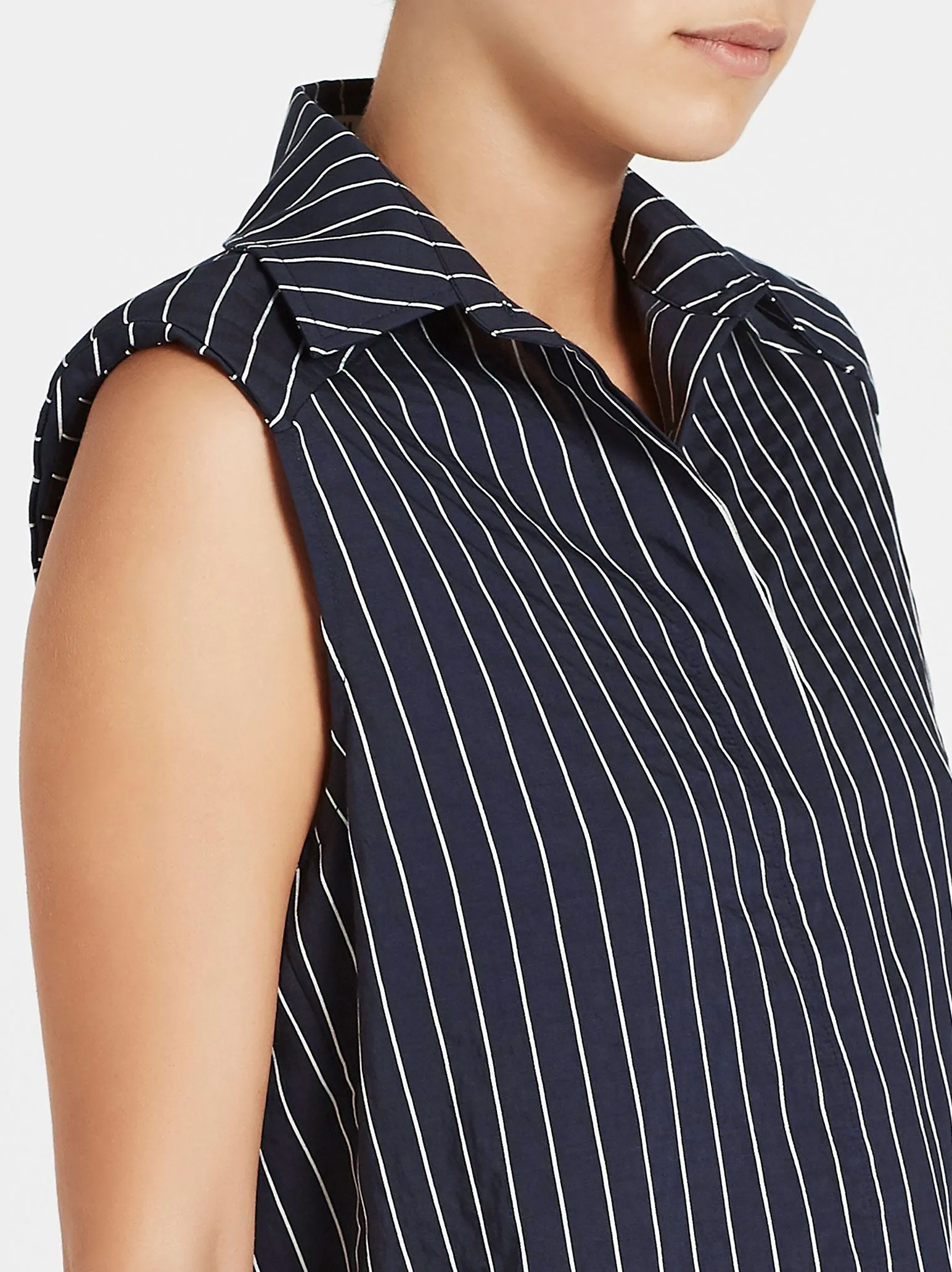 Pollino Stripe Sleeveless Shirt