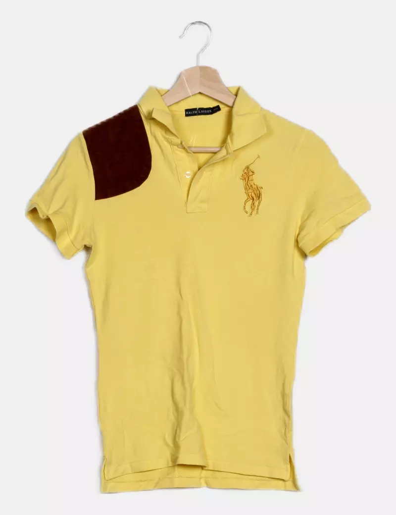 Polo Ralph Lauren Polo casual amarillo combinado