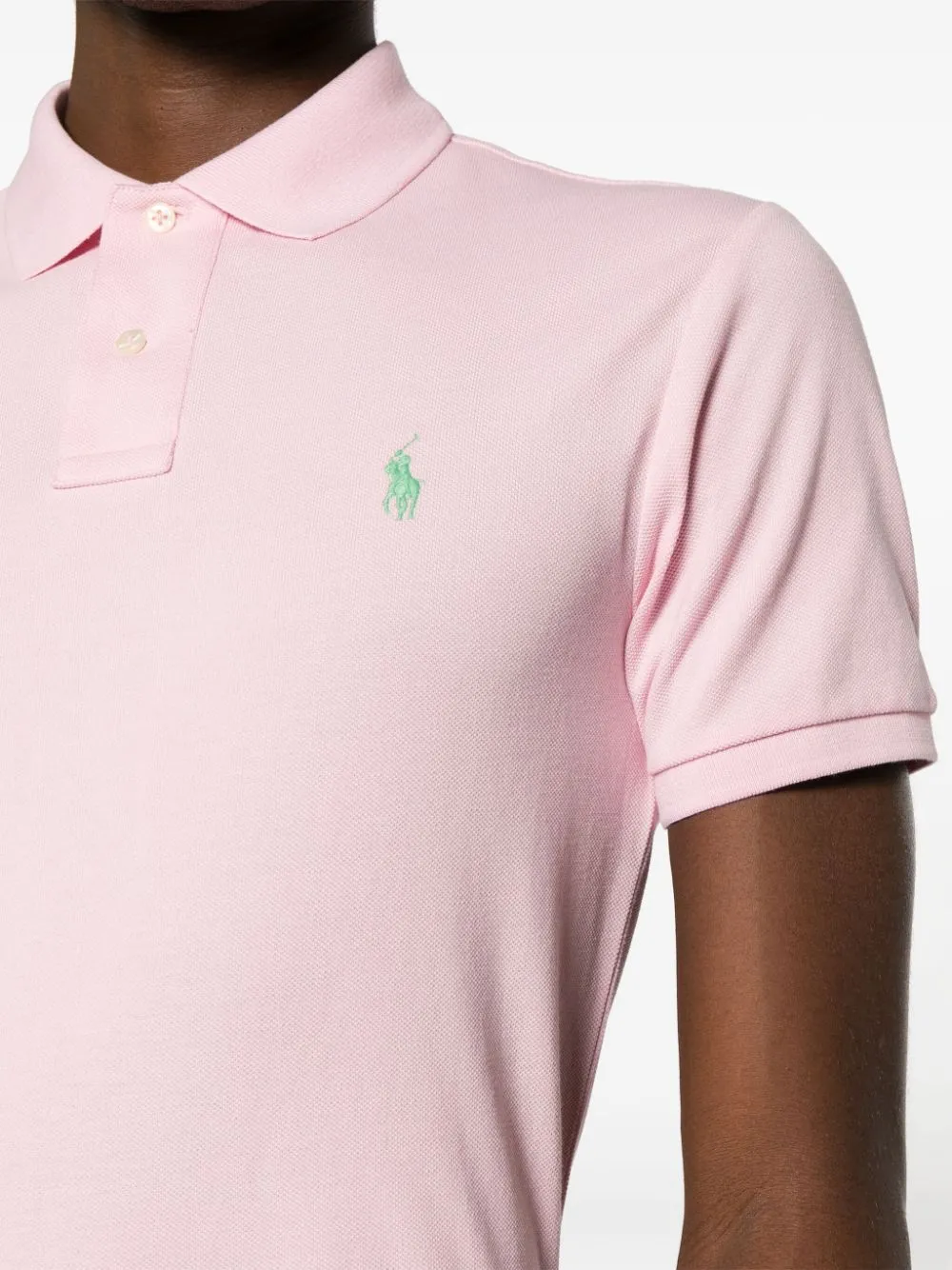 Polo Ralph Lauren - Polo en piqué à logo brodé C5140