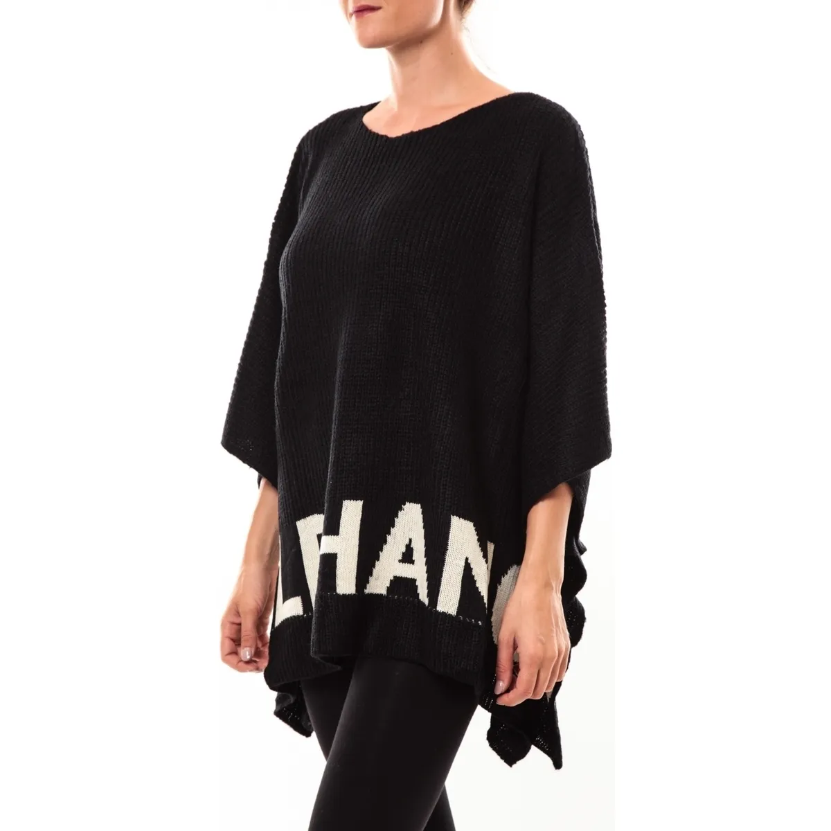 Poncho DH3122 noir