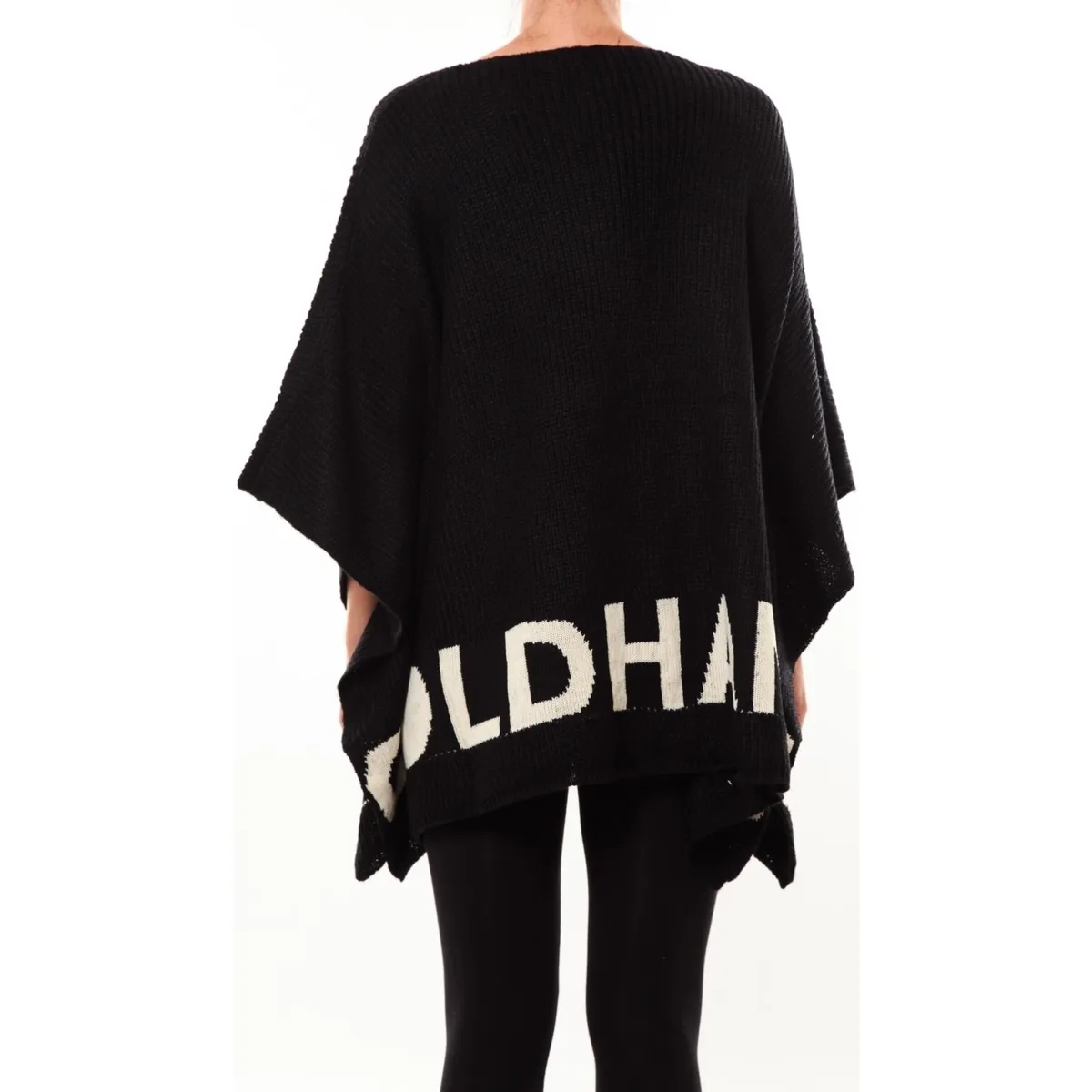 Poncho DH3122 noir