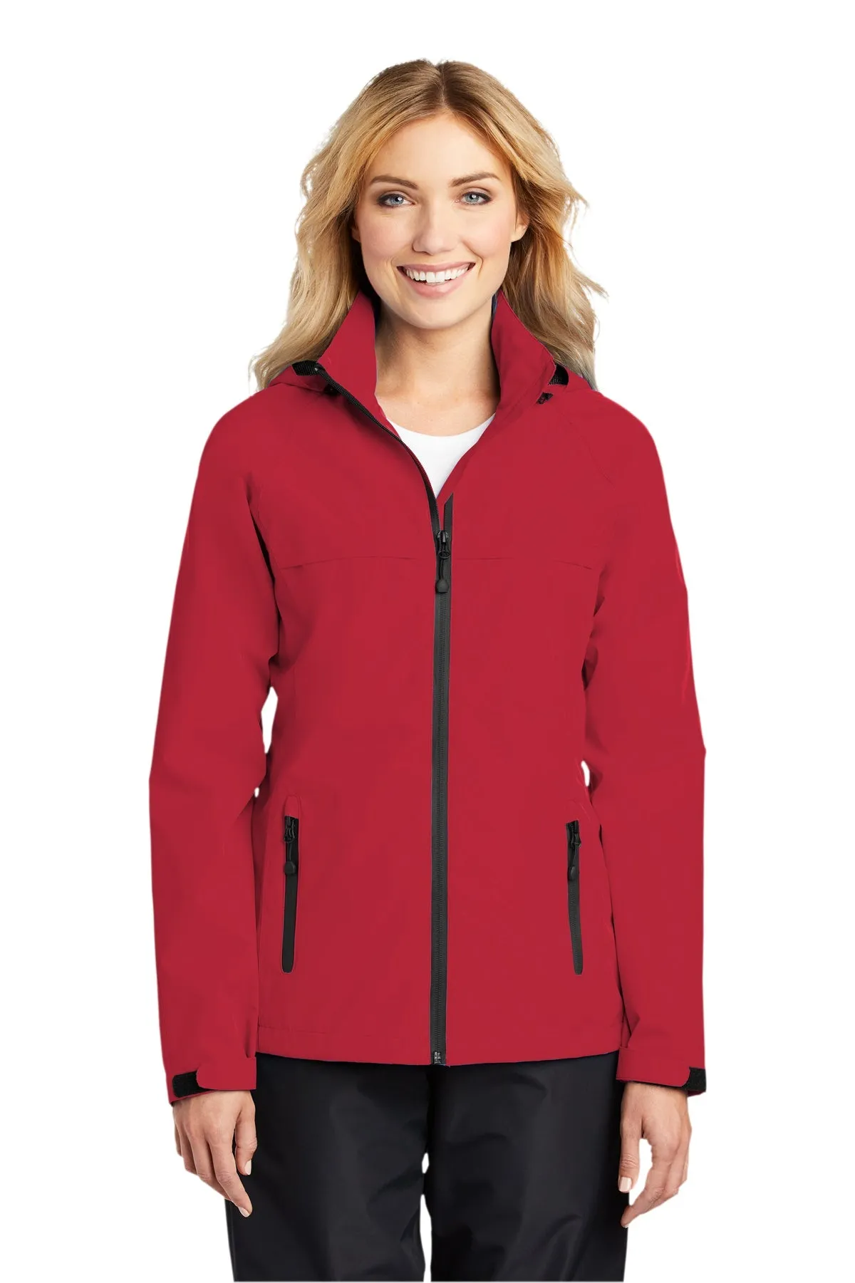 Port Authority Ladies Torrent Customized Waterproof Jackets, Engine Red