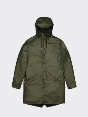 RAIN LONG JACKET EVERGREEN