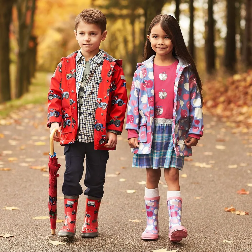 Red Tractor Rain Boots