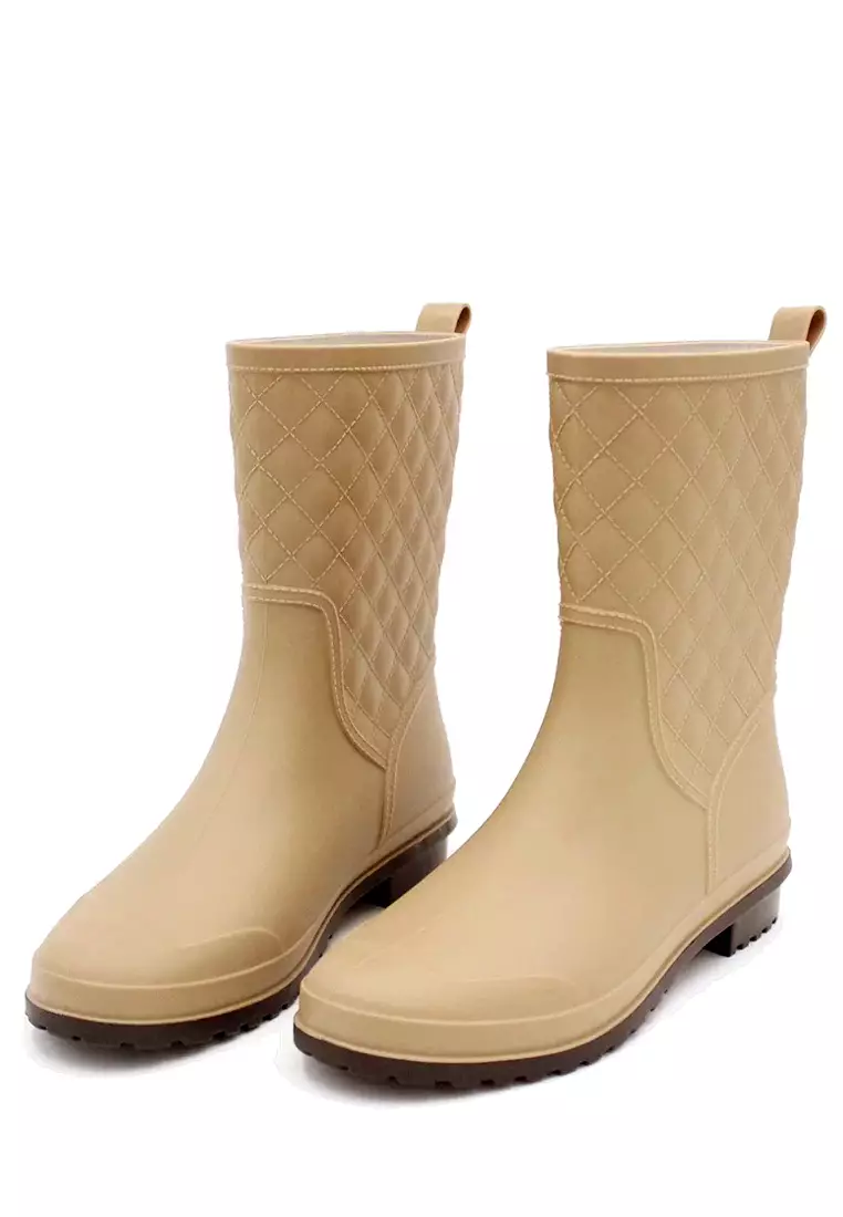 Rhombic Mid Rain Boots VR913