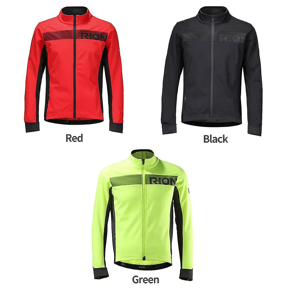 Rion Windbreaker Thermal Cycling Jacket Man Winter Bicycle Clothing Windshield Mtb Reflective Bike Jackets For Men Maillot @bugu