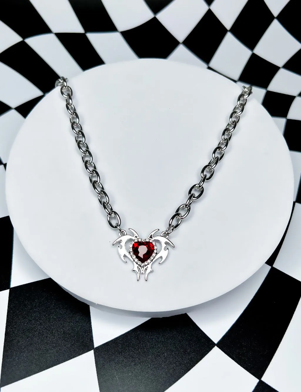 RUBY DIAMOND NECKLACE