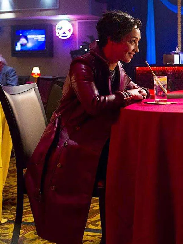 Ruth Negga Preacher Coat - New American Jackets